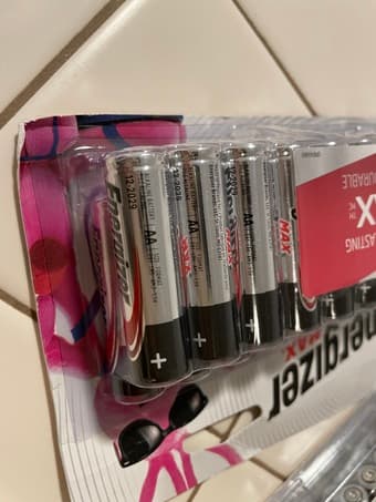 Energizer Max batteries -- 24 AAA and 24 AA 3