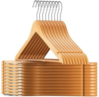 Wooden Suit Hangers 1