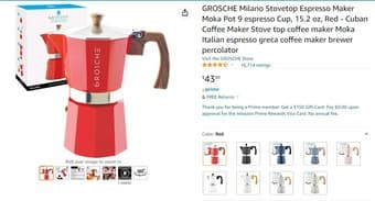 Expresso Maker - Grosche Moka Pot (9-cup) 2
