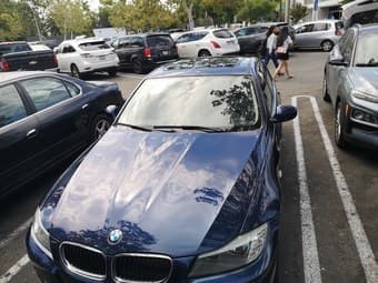 2011 BMW 328i Sedan 4 door, Blue 2