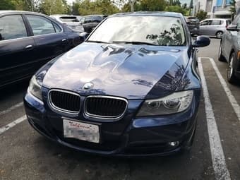 2011 BMW 328i Sedan 4 door, Blue 3