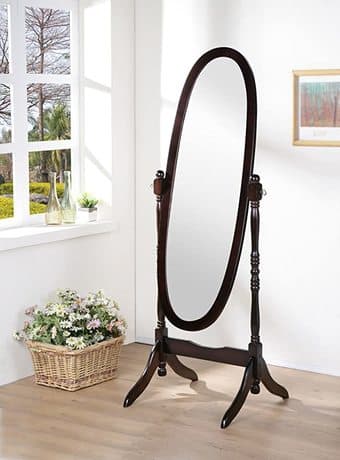 Wooden Mirror (Floor Length / Free Standing) Originally $95 1