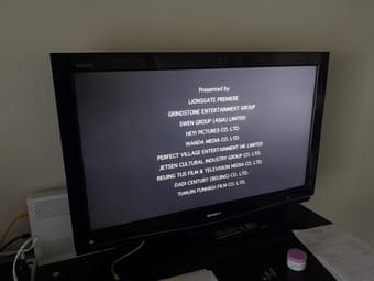 37" TV Sharp AQUOS 1080p 2