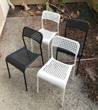 4x Ikea chairs (orig. $60) 1