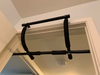 Steel door frame pull-up bar - Moving sale! 2