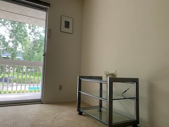 Glass and metal shelves or TV stand 3