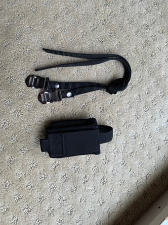 Free bike phone holder and pedal clips 1