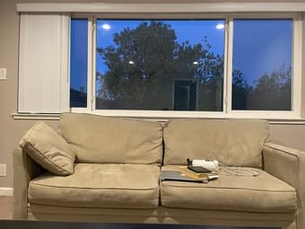 used west elm sofa 3