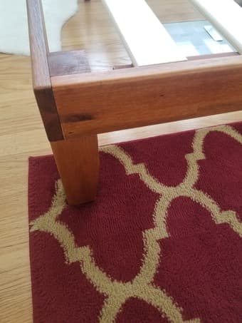 King size platform bed--LIKE NEW 3