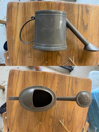 Camping chair large + plant watering can 1