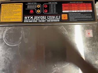 STX International Dehydra 1200W-XLS Food Dehydrator 1