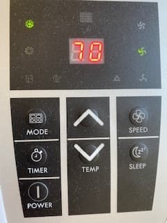 Kenmore 12,000 BTU Portable AC, Dehumidifier, and Heater with Remote 3