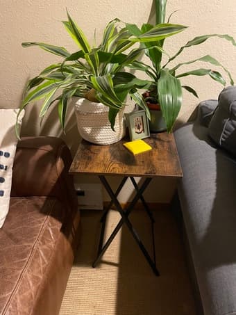 Foldable side table 1