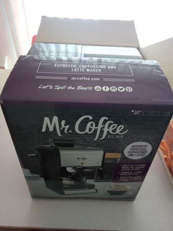 Mr Espresso coffee maker 1