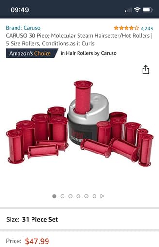 Caruso hot rollers 2