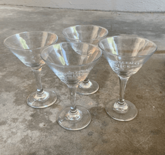 Martini and Champagne Glasses 1
