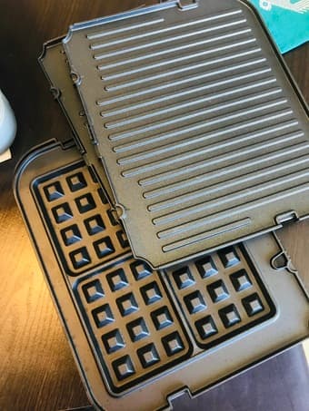 Griddler by Cuisinart + Waffle Iron Plates! 2