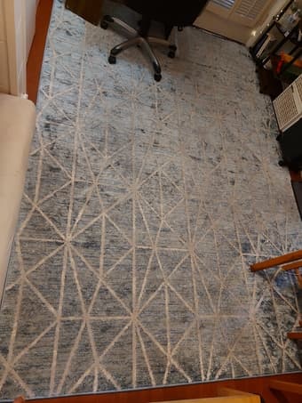 7' x 10' Lattice Trellis Rug 1