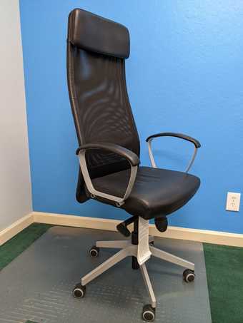 2 Ikea Markus Chairs 1