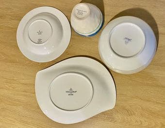 dinning plates & bowls, $2~5 each 2