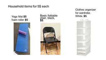 Various household items 1