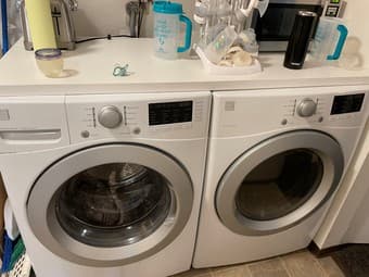 Washer, Dryer, and Countertop Kenmore Connect. Perfect for EV Housing 2