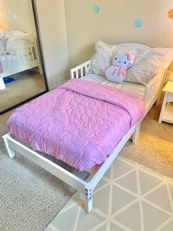 Toddler Bed + Mattress for Sale 1