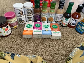 nutpods creamer; nut butter; condiments 1