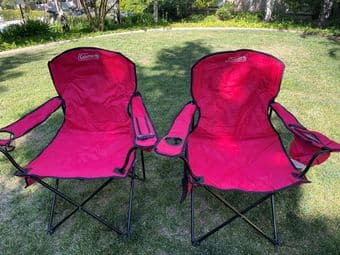 Camping chair and Lantern 1