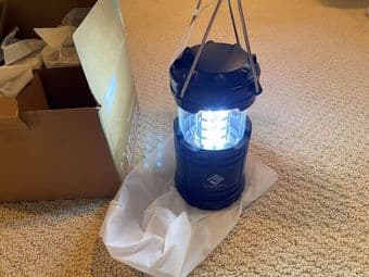 Camping chair and Lantern 2