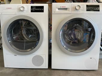 Bosch Series 500 Washer Dryer set 1