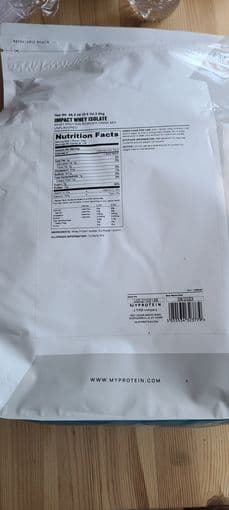 MyProtein Whey protein - 5.5lbs - Sealed (Brand New) 2