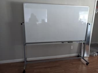 Mobile Dry Erase Whiteboard 3