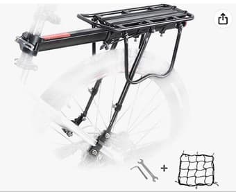 Bike Luggage Rack for back of Bike 1