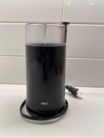 Braun coffee grinder 1
