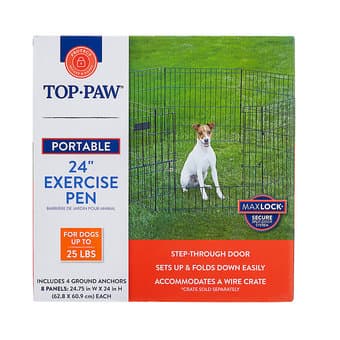 Top Paw Dog 24" Exercise Pen 3