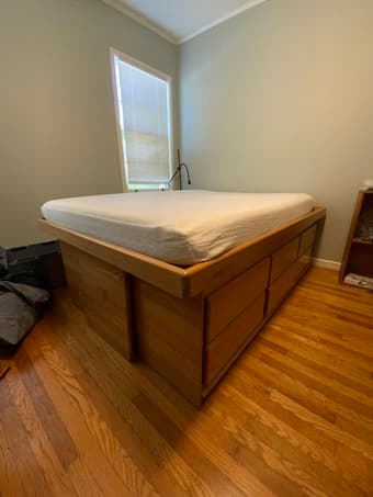 Bed Frame + Mattres 2