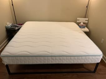 Bed  Mattress + Frame 1