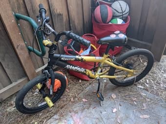 Gold Kent Rampage 18” Kids Bike 1