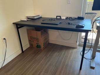 55'' X 30" large desk 2