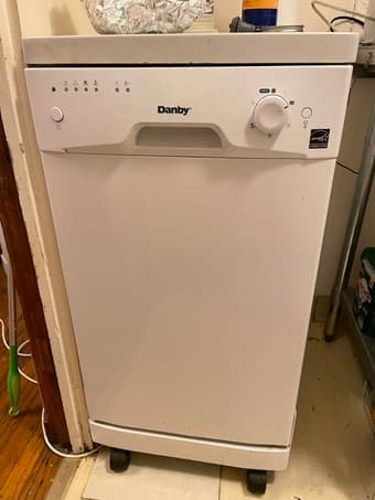 Danby counter-height portable dishwasher 1