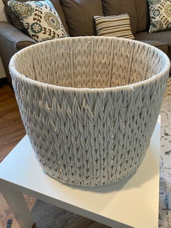 Decorative Woven Storage Basket 1