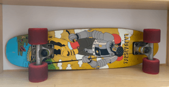 Landyachtz Mini Dinghy 26" Longboard/Skateboard 1