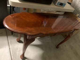 Solid wood side table 1