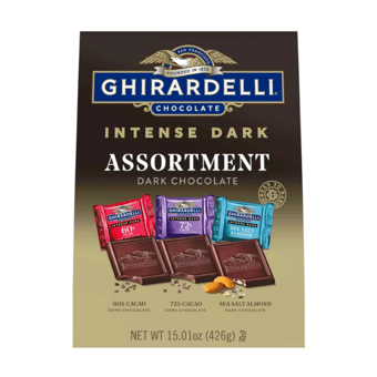 Ghirardelli intense dark, 19.1oz, assortment dark chocolate, 5 sets 1