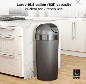 Umbra 16-gallon Trash Can 1