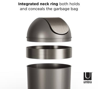 Umbra 16-gallon Trash Can 3