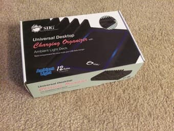 Standing lamp, decor piece, humidifier, charger organizer, iclicker 2