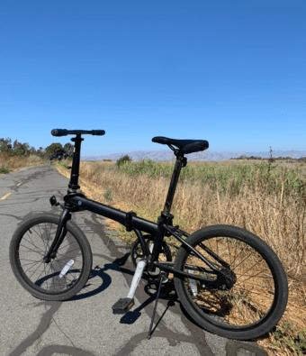 $150 – Sleek Foldable Bike with U-Lock 2 Keys + Pump 1