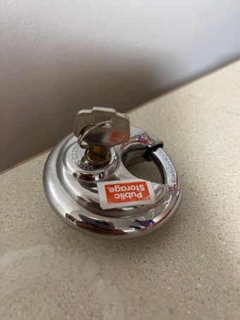 Stainless Steel Lock (storage unit) 1